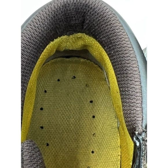 Caterpillar  Brown Leather Steel Safety Toe Work Boots Men's Size 8.5 M - Picture 12 of 15